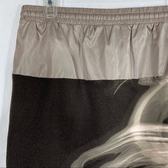 Vera Wang Elastic Drawstring Waist Skirt - Picture 5 of 9